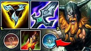 OLAF TOP IS CRAZY STRONG THIS PATCH (VERY HIGH WINRATE) - S12 OLAF GAMEPLAY! (Season 12 Olaf Guide)