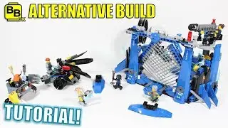 LEGO NINJAGO MOVIE 70614 ALTERNATIVE BUILD JAY'S TEMPLE OF LIGHTNING