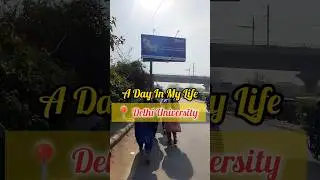 ✨A Day In My Life at Delhi University✨ #ncweb #delhiuniversity #collegelife #familyvlog #collegevlog