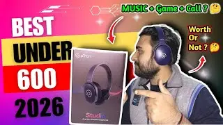 pTron Studio Wireless Over Ear Headphone Honest Review 2026🔥| Best Bluetooth Headphone Under ₹1000