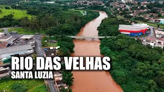 Cheia do Rio das Velhas em Santa Luzia (MG) | 04 de janeiro 2026