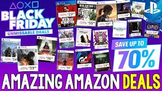AMAZING PS4/PS5 Amazon Black Friday 2023 DEALS! New PlayStation Games CHEAPER Than PSN Sale