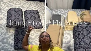 Folding Fitted and Flat Sheets