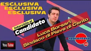 intervista luca borsari candidato 15 marzo 2024