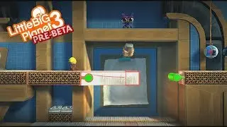 LittleBigPlanet 3 Pre Beta PPZ02 - Material Stamping And Cutting