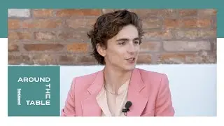 Timoth&eacute;e Chalamet on How he Became Familiar With 'Dune' | Around the Table | Entertainment Weekly