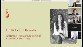 Dr Rebecca Branda, Healing Beyond the Birth: Understanding and Supporting Birth Trauma