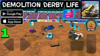 Demolition Derby Life 2024 Gameplay Walkthrough (Android, iOS) #iosgameplay #rhodegamer