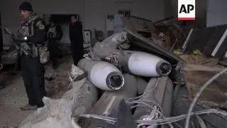 Iraqi forces find chemical warfare agent in Mosul