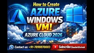 How to create azure windows vm || windows virtual machine create in azure cloud || azure az-104