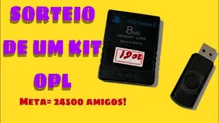 🍀 SORTEIO 1 KIT OPL PARA PS2#24500