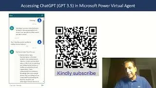 Chat GPT integrated with Microsoft Power Virtual Agent and Teams