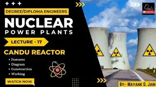 Nuclear-17 | CANDU (Canada Deuterium Uranium) Reactor Working & Construction with Diagram
