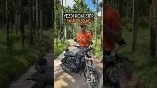 2025 Yezdi Roadster I Exhaust sound I BikeWale sound check