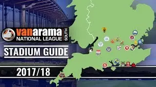 Vanarama National League SOUTH Stadiums 2017/18