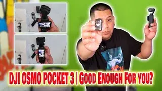 BEST VLOGGING CAMERA OF 2024! Dji Osmo Pocket 3 Creator Combo! 