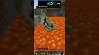 Speedrunning Random Minecraft #766: Splash Potion Of Fire Resistance #minecraft  #speedrun