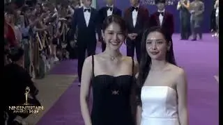 Andalookkaew  in nine entertainment awards 2024 purple carpet #9ENT PURPLE CARPET AL #anunkamol