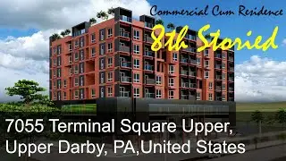 Fortune Capital Group | Commercial Cum Residential 8 Storied Building by PRODHAN's Design Studio