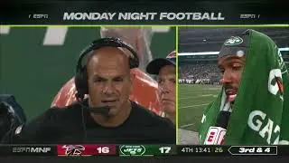 Elijah Moore Mid-Game Sideline Interview | New York Jets | NFL