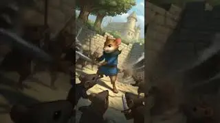 #DreamScreenAI Martin the Warrior of Redwall Abbey