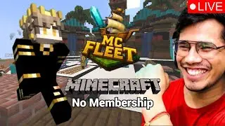 🔴Building Custom Village in #mcfleet | King Gamer | Day# 17
