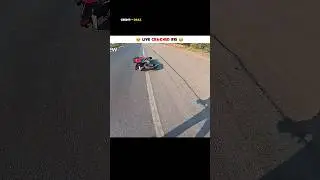 Live Cra&euro;hed R15 😭 #shorts #motovlog #bikeride #r15
