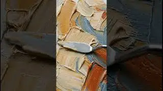 Palette Knife Whisper #shorts #subscribe