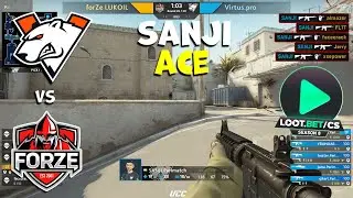 ЭЙС ОТ SANJI И АЛМАЗЕРА/ЧЕТВЕРТЬФИНАЛ! Virtus.pro vs forZe - LOOT.BET Season 8 - ЛУЧШИЕ МОМЕНТЫ CSGO