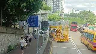 [First Day of School Trial] KMB 27X bus ride from Shun Tin to Olympic MTR 