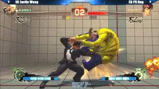 SSF4 AE2012 EG Justin Wong vs EG PR Rog - Winter Brawl 7 Tournament