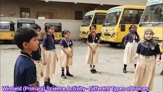 Different types of Forces activity at Winfield High School, Khammam