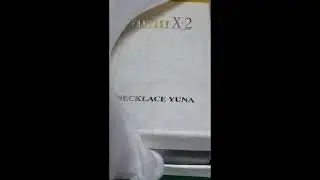 Final Fantasy 10 yuna pendant necklace 1st edition and revival edition shoot FF10 anime game goods