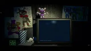 FNAf 6 egg baby secret ending scene