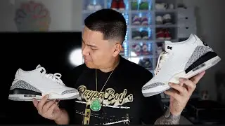 QUALITY ISSUES?! 2023 AIR JORDAN 3 'WHITE CEMENT' UNBOXING 📦