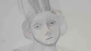 Drawing with glamer, Athena the Greek goddess of wisdom 