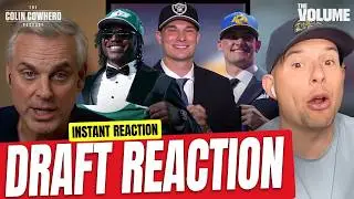 NFL Draft Reaction: Rams-Ty Simpson, Cowboys-Caleb Downs, Giants & Jets smart | Colin Cowherd
