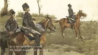 Huzarenmars (Huzaren van Boreel) - Dutch Marching Song (Dutch Lyrics)