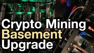 Home Crypto Mining Basement Upgrade