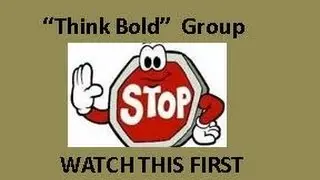 Think Bold Group by Adam Horwitz -  Think Bold Group Review   WATCH THIS VIDEO REVIEW FIRST