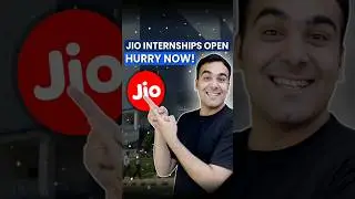 Reliance JIO Internship Alert! ⚠️  #shorts