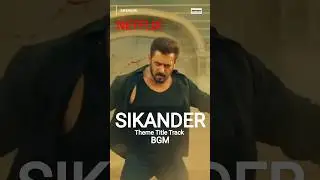 Sikandar Title Track Bgm | Salman Khan | Santosh Narayan | Sajid Nadiadwala | A R Murugadoss |