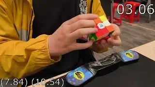 8.54 3x3 Average w/ 7.84 Single