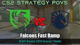Falcons Fast Ramp - Nuke G1R20 | Falcons | BLAST Bounty 2026 Season 1 Finals #cs2 #counterstrike2