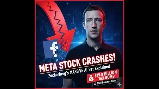 META STOCK CRASHES! 📉 Zuckerberg's MASSIVE AI Bet Explained Q3 2025 Earnings Report