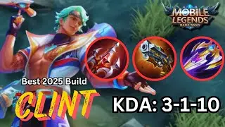 TOP 1 GLOBAL CLINT BUILD 2025! 💥 Anti-Heal META | How to Counter Yuzhong in Solo Ranked!