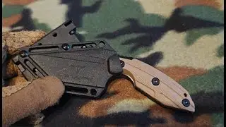 Nóż Takumitak Muted - Black/Coyote Brown z kaburą