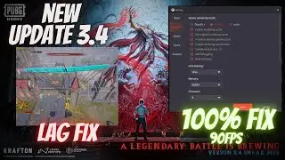 PUBG Lag Fix for Low End Pc 3.4 Update | Optimize & Bloodmoon zero lag 90fps
