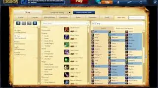 League of Legends - Custom Item Sets