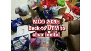Back to UTM & Room tour (Kolej Perdana)
